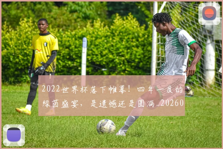 2022世界杯落下帷幕！四年一度的绿茵盛宴，是遗憾还是圆满_20260701204653